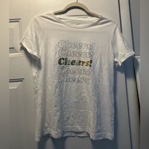 Kate Spade “Cheers” T-shirt Size S